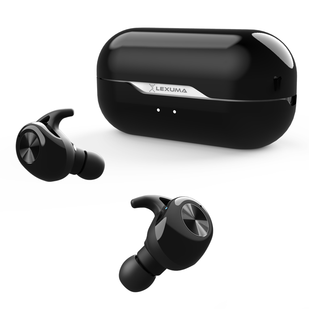 Lexuma XBUD True Wireless In-Ear Bluetooth Sports Earbuds [With Chargi